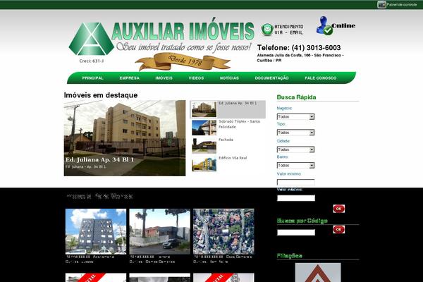 auxiliarimoveis.com.br site used Auxiliar