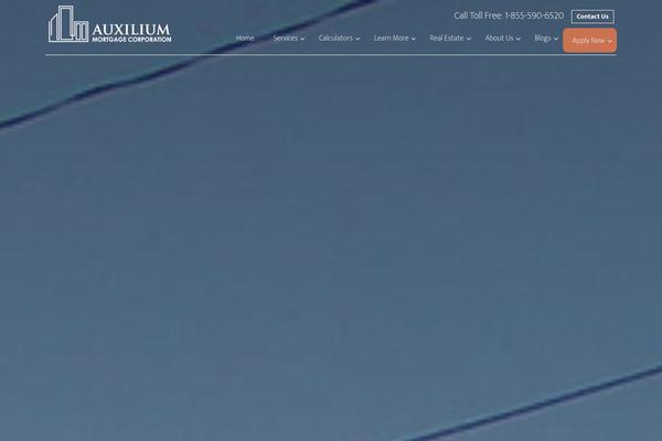 auxiliummortgage.com site used Auxilium-altitude