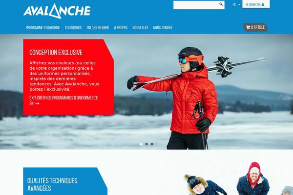 avalancheskiwear.com site used Avalanche