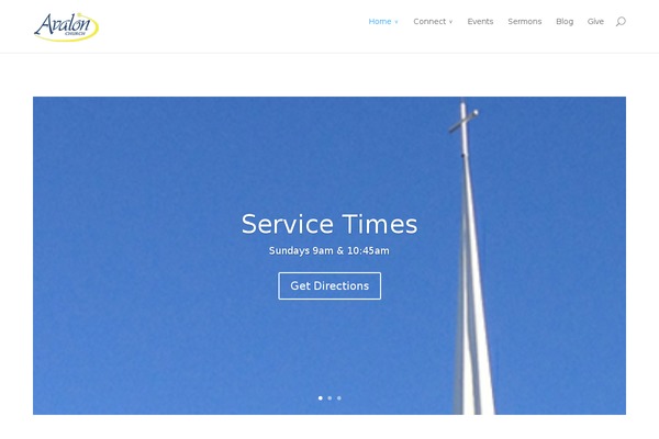 Divi theme site design template sample