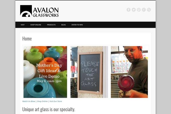 Pinboard theme site design template sample