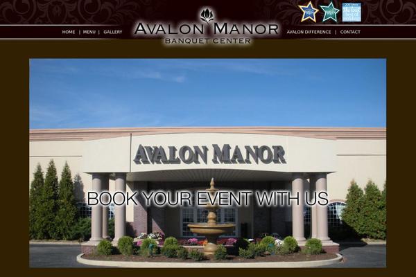 Avalon theme site design template sample