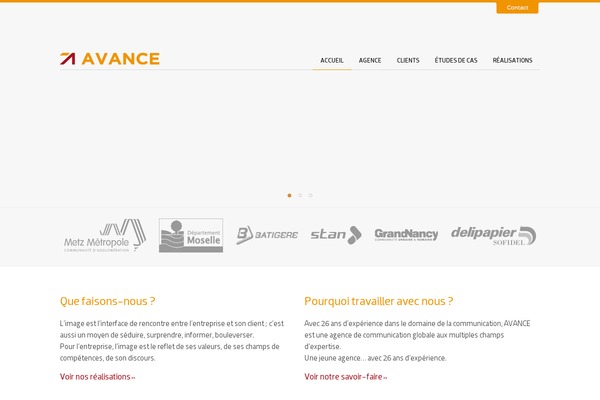 avance WordPress theme, websites list used avance theme avance theme websites examples