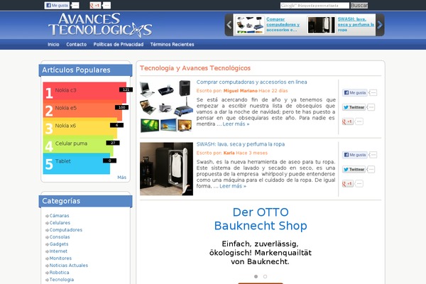 avancestecnologicos.org site used Tutorstarter