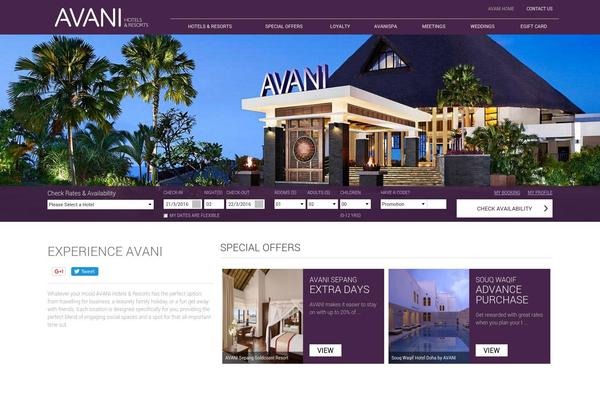 avanihotels-news.com site used Avanihotels