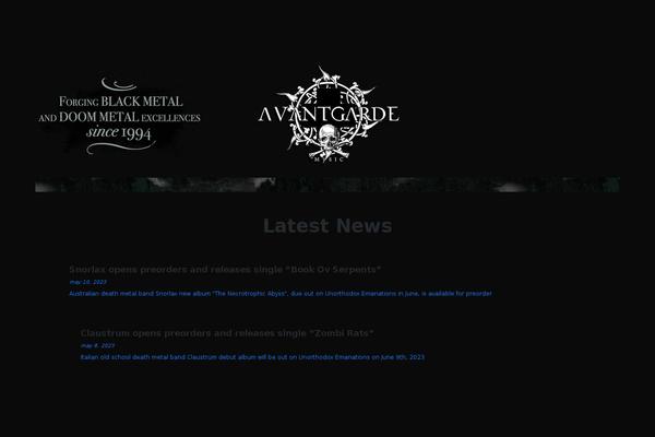Site using Avantgarde-blocks plugin