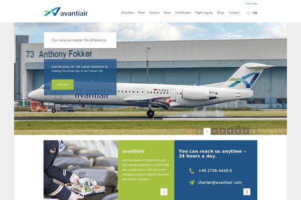 avantiair.com site used Avantiair