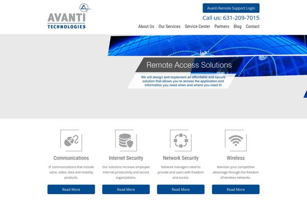 avantiny.com site used Avantiny