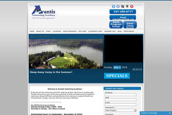 Site using Advanced post slider plugin