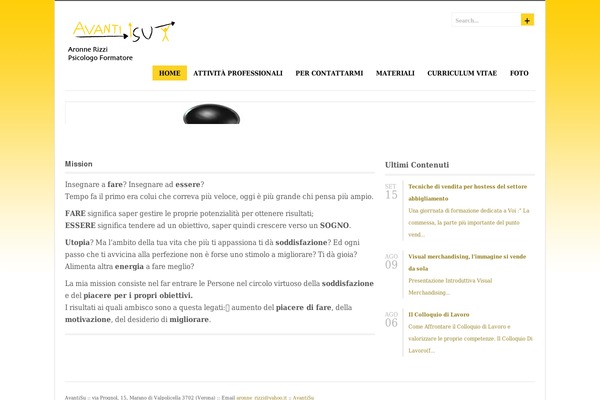 avantisu.it site used Cudazi-cms