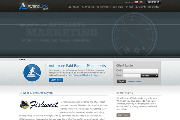 avantlink.com site used Avantlink