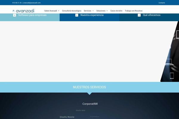 Site using Asesor de Cookies para normativa española plugin