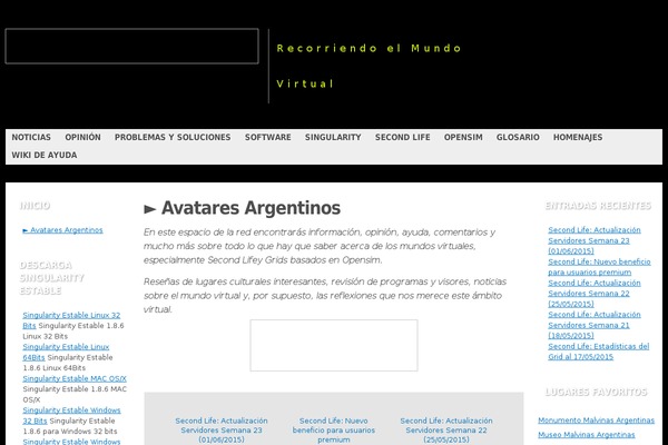 avataresargentinos.com.ar site used Mystique-viejo