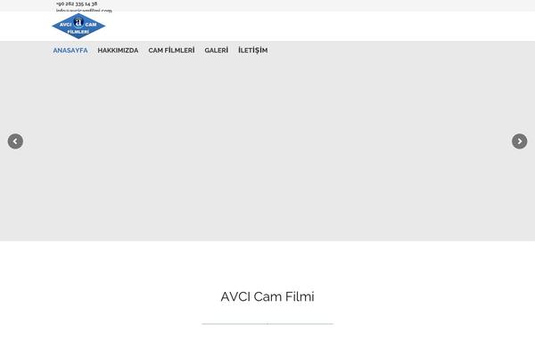 Impreza theme site design template sample