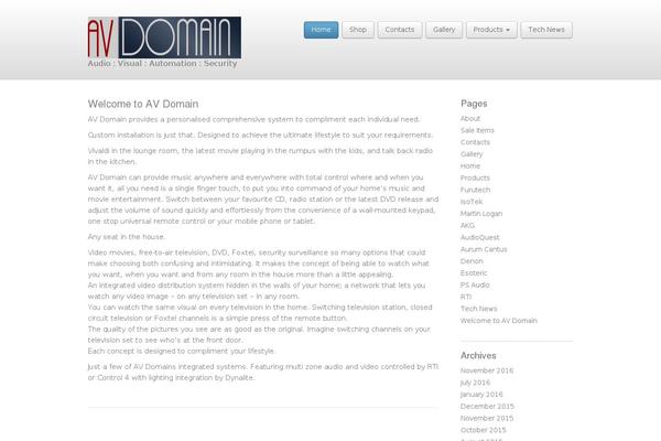 avdomain.com.au site used Businesspro-3dt4vk
