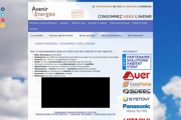 avenirenergies.fr site used Energies