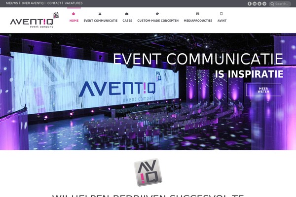 Jupiter theme site design template sample