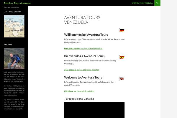 Twenty Fourteen theme site design template sample