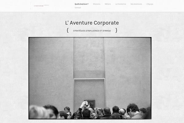 aventurecorporate.com site used Penandpaper_wp_1.0