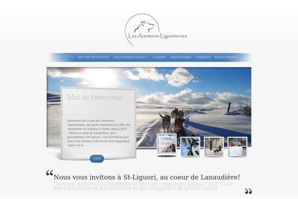 SimplePress theme site design template sample