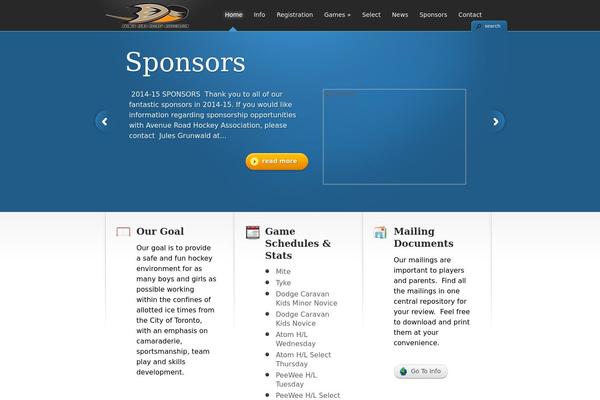 TheCorporation theme site design template sample