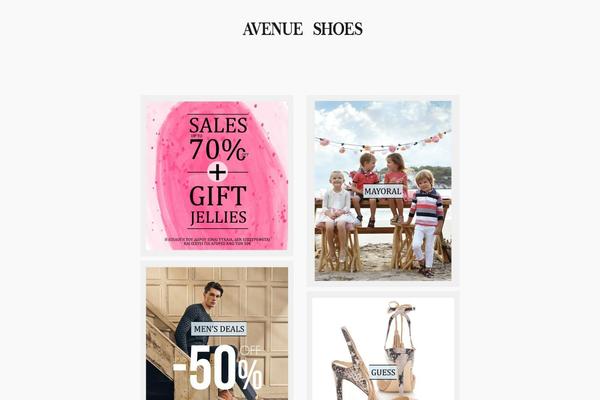 avenueshoes.gr site used Luisa-wp