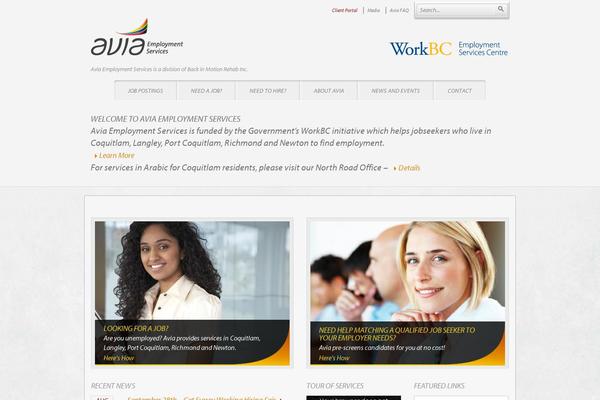 aviaemployment.ca site used Getbctowork2015