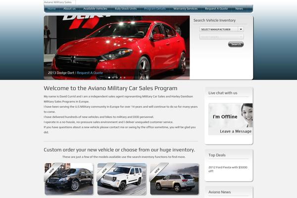 Car-dealer-vs1_5_2 theme site design template sample