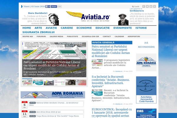 aviatia.ro site used Advanced-newspaper-v216