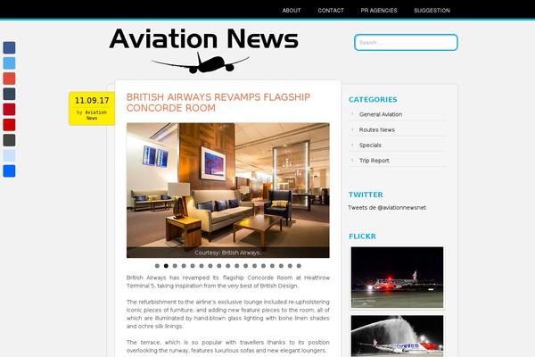 aviation-news.net site used Newsworthy