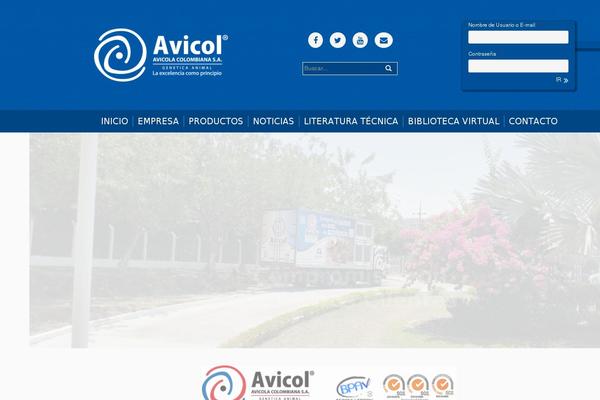 avicol.co site used Imagina