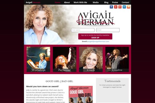 Canvas theme site design template sample