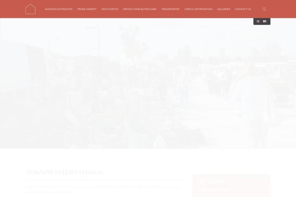 Overlap theme site design template sample