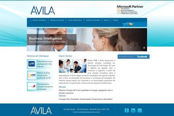 avilasolucoes.com.br site used Avila