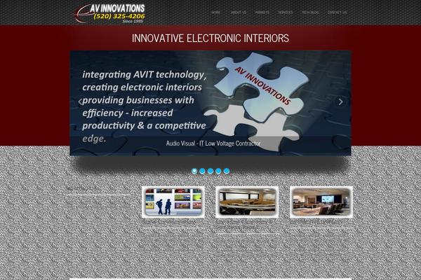avinnovations.com site used Simplicity-extend