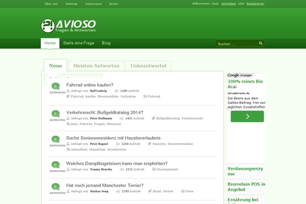 avioso.com site used Answers