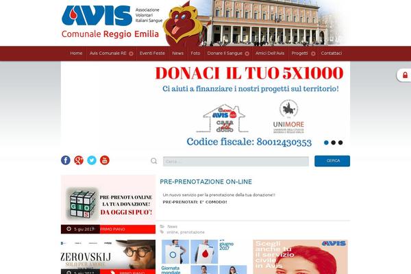 avis.re.it site used Avisre