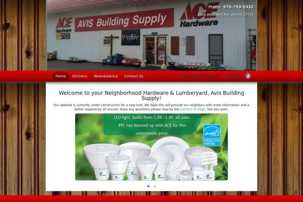avisbuildingsupply.com site used Avisbuildingsupply