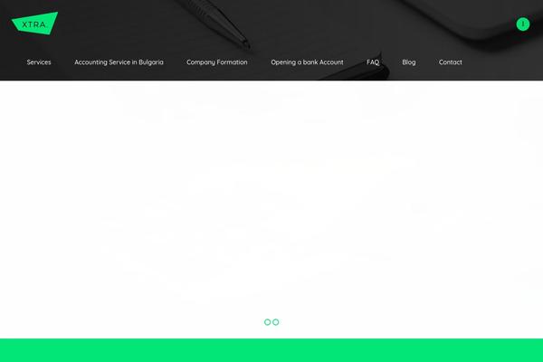 Xtra theme site design template sample