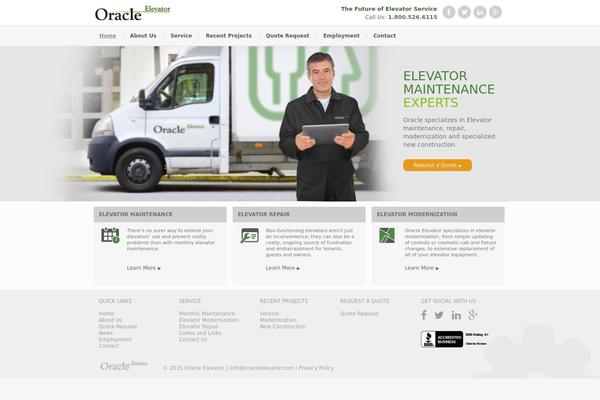 avlelevator.com site used Oracleelevator