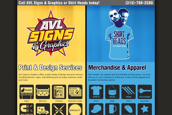 avlsigns.com site used Avl