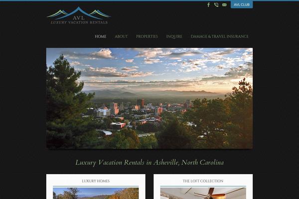 Canvas theme site design template sample