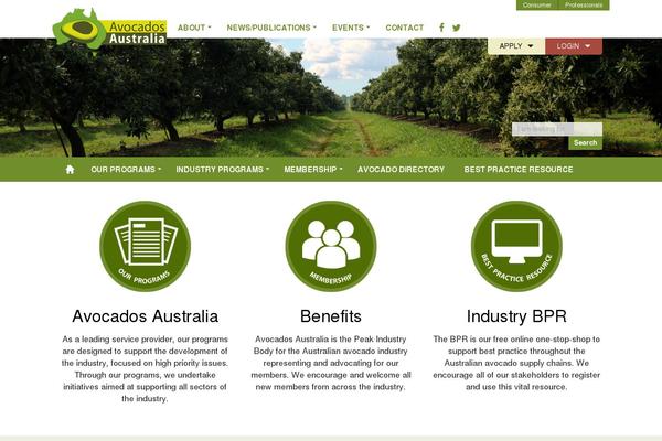 avocado.org.au site used Avocados-australia