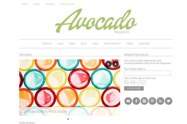 Magazine Pro theme site design template sample