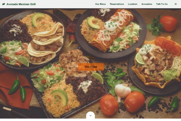 avocadomexicangrill.com site used Avocado