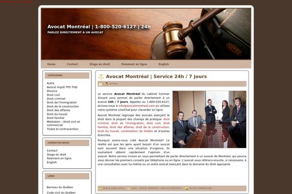 Law theme site design template sample