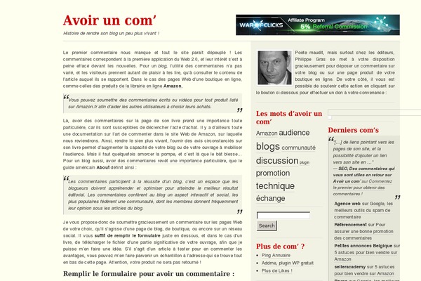 avoirun.com site used Dojo