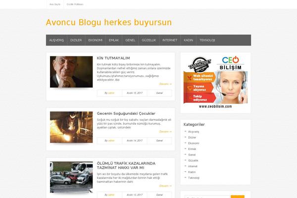avoncu.com site used Bloggie