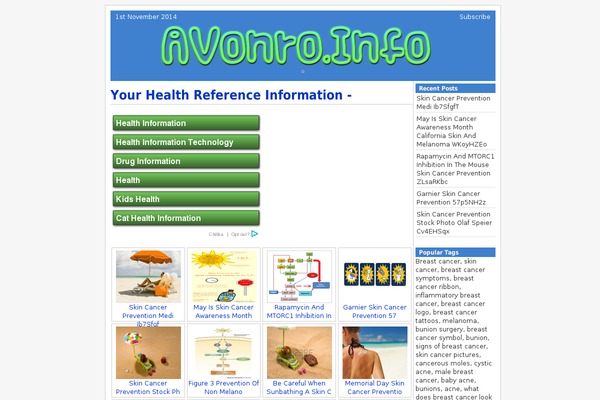 avonro.info site used Freestylewallpaper