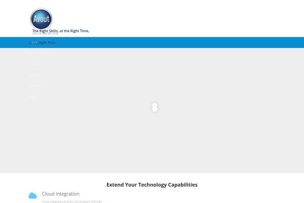 Impreza Child theme site design template sample